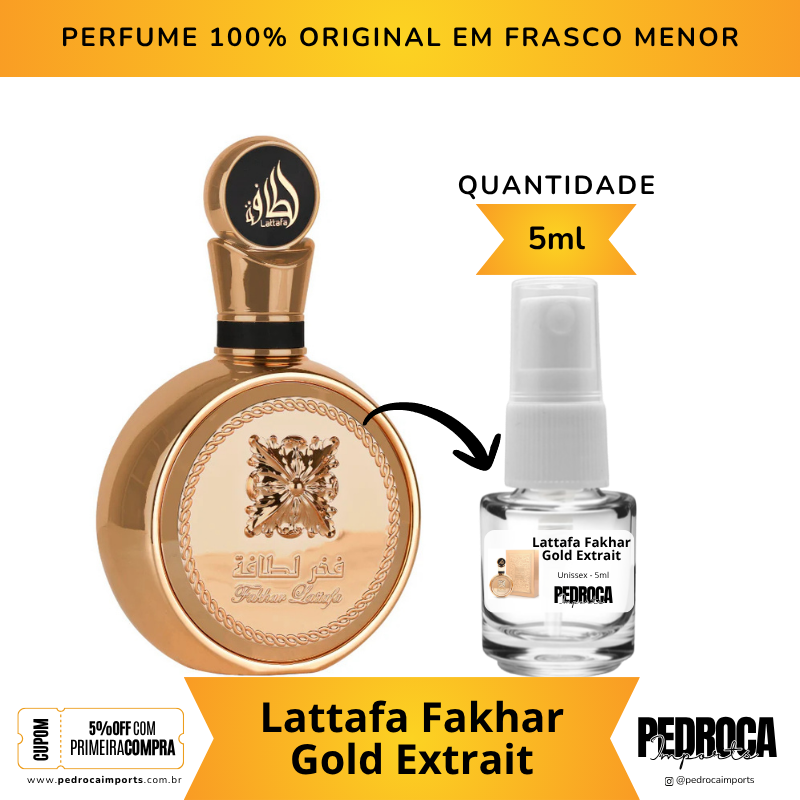 Fakhar Gold Extrait (Decant 5ml)