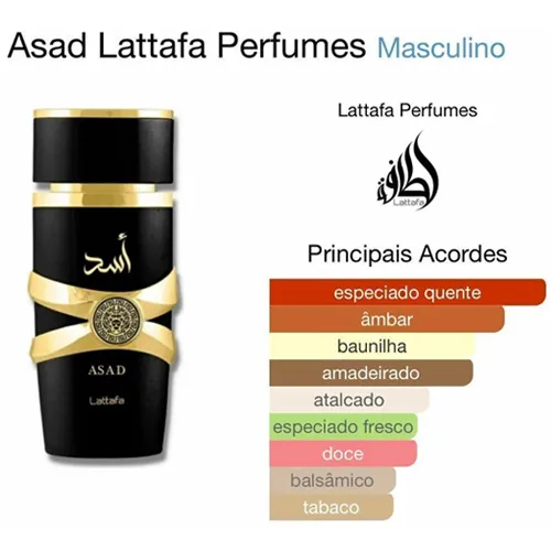 Asad Lattafa (Decant 5ml) - Imagem 2